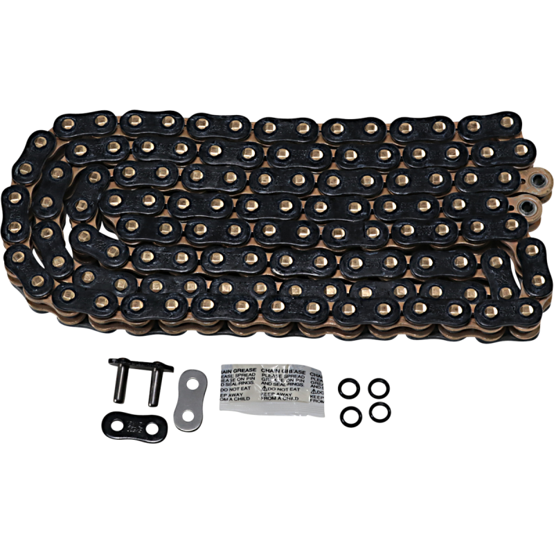 ZVX3 520 Chain Black/Gold 120 Links