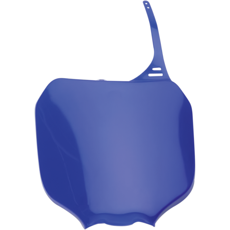 Front Number Plate - Reflex blue