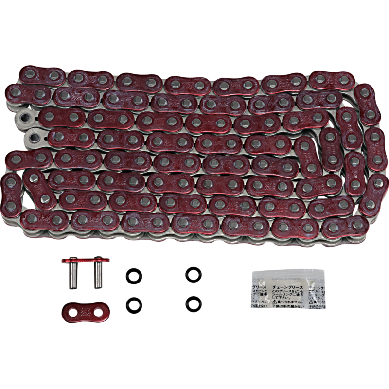 520ZVX3 Cut-to-Length Chain, 120 Links, Metallic red