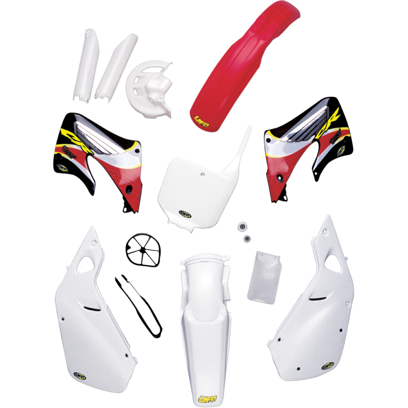 UFO Front Fender - Honda CR500R 87-01 - White