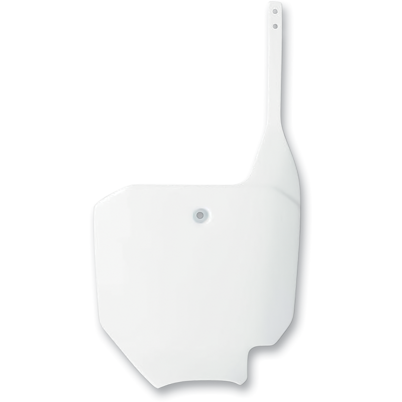 UFO Front Number Plate - White