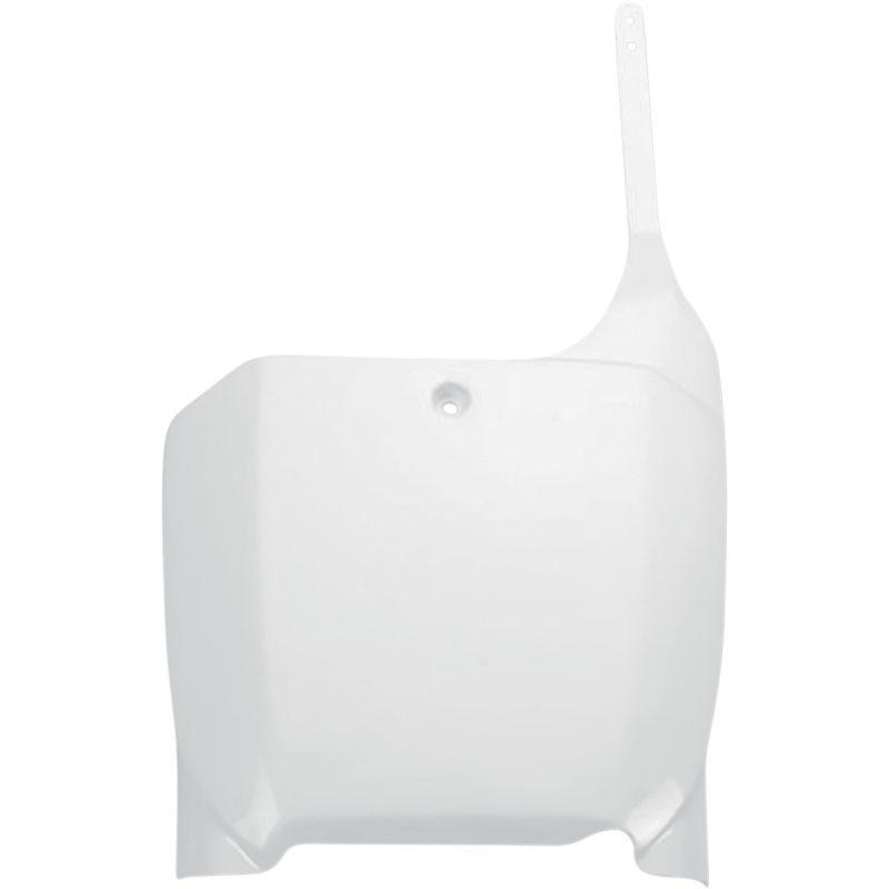 UFO Front Number Plate - White