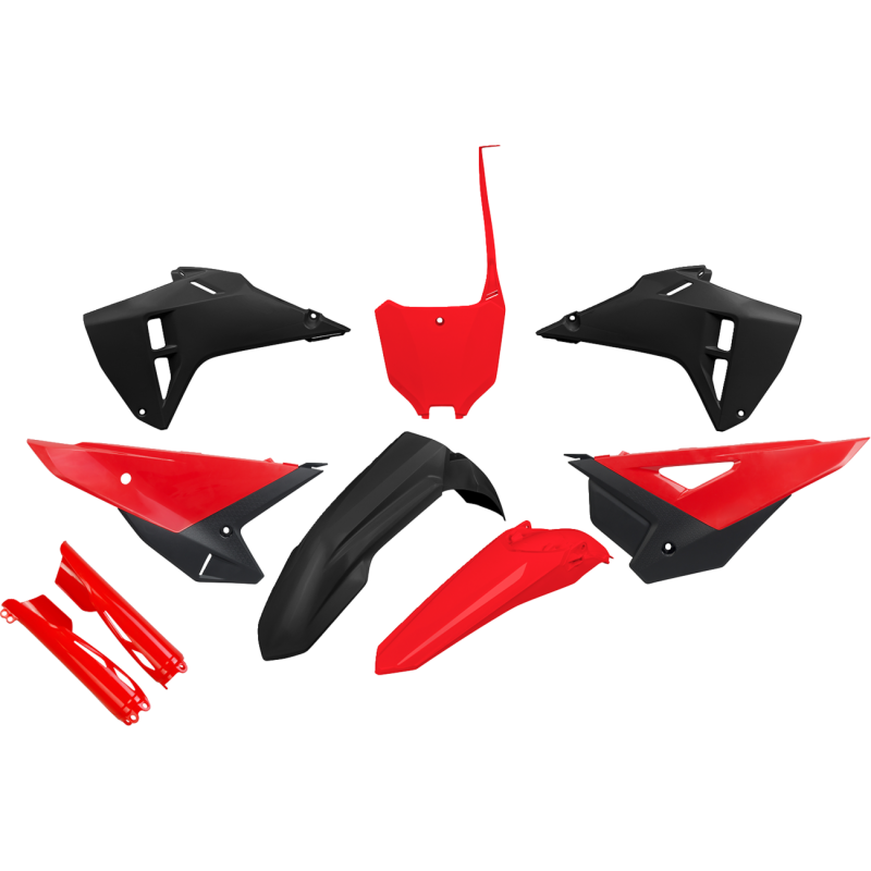 UFO Body Kit - Honda CRF450R 25-26 - Black/red