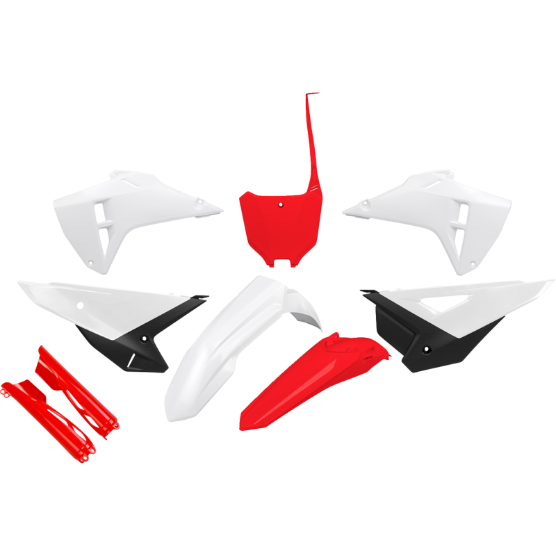UFO Body Kit - Honda CRF450R 25-26 - White/red