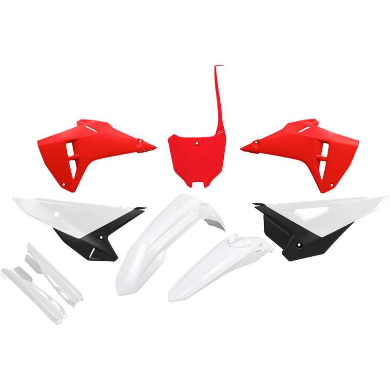 UFO Body Kit - Honda CRF450R 25-26 - White/red/white
