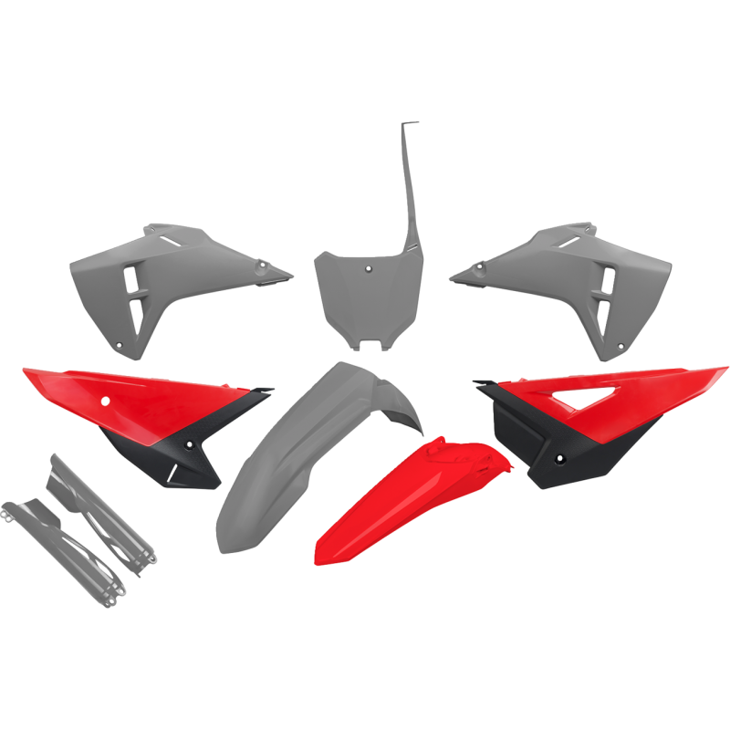 UFO Body Kit - Honda CRF450R 25-26 - Gray/red