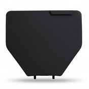 (image for) UFO Front Number Plate - Black