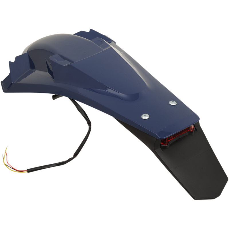 Enduro Rear Fender With Taillight - Husky blue