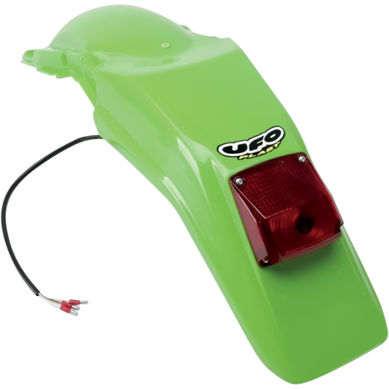 UFO Rear Enduro Fender With Light for KDX200