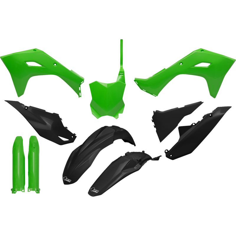 UFO Complete Body Kit - Black/green/black