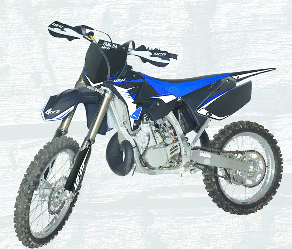 UFO Restyled Body Kit - Yamaha YZ125/250 02-14 - Black
