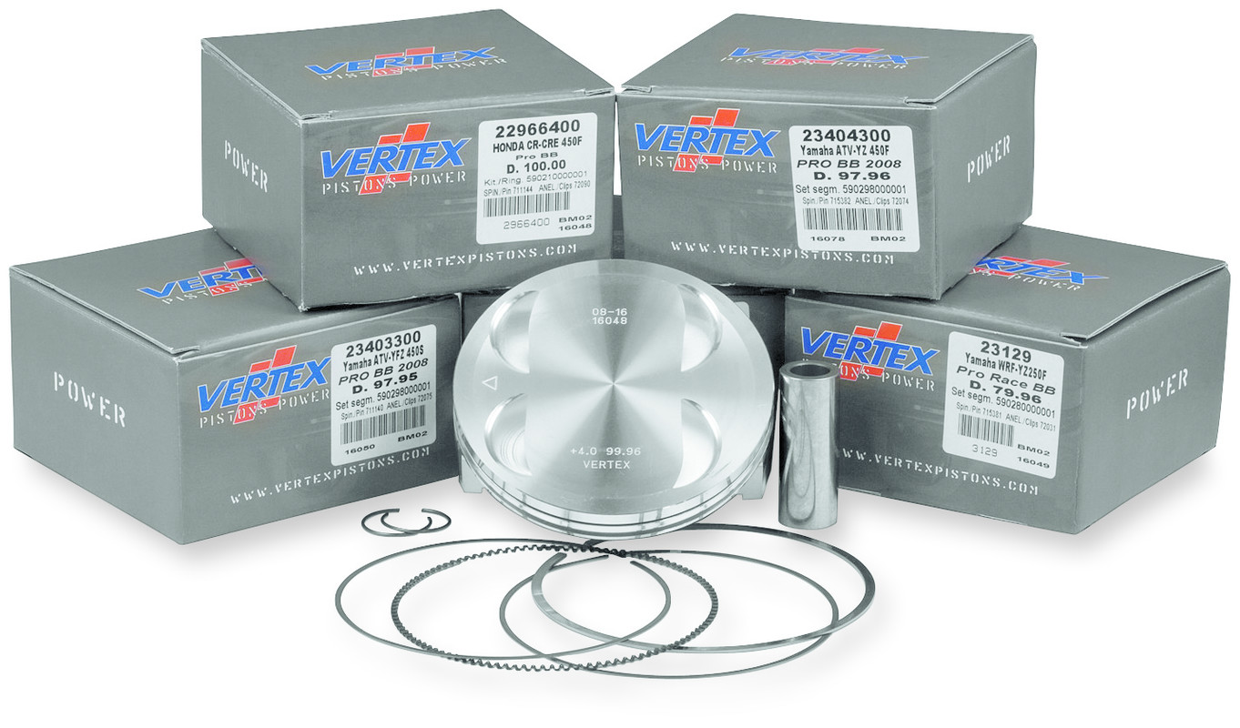 Vertex Forged Replica Piston Kit - 95.96mm