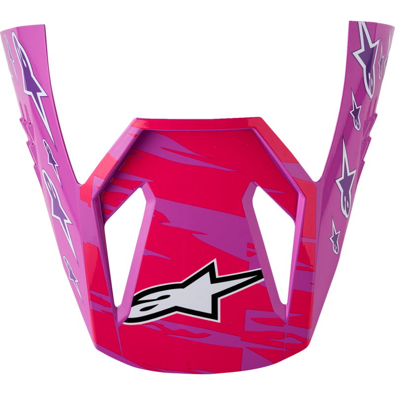 Alpinestars S-M3 Falcon Visor - Purple/White/Pink