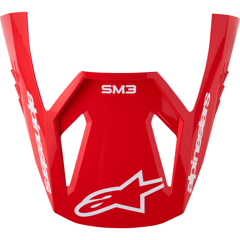 Alpinestars S-M3 Radium Visor - Red/White