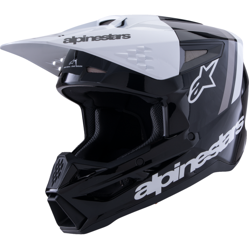 Alpinestars S-M3 Supertech Helmet - Radium - Black/White/Gray - Size 2X