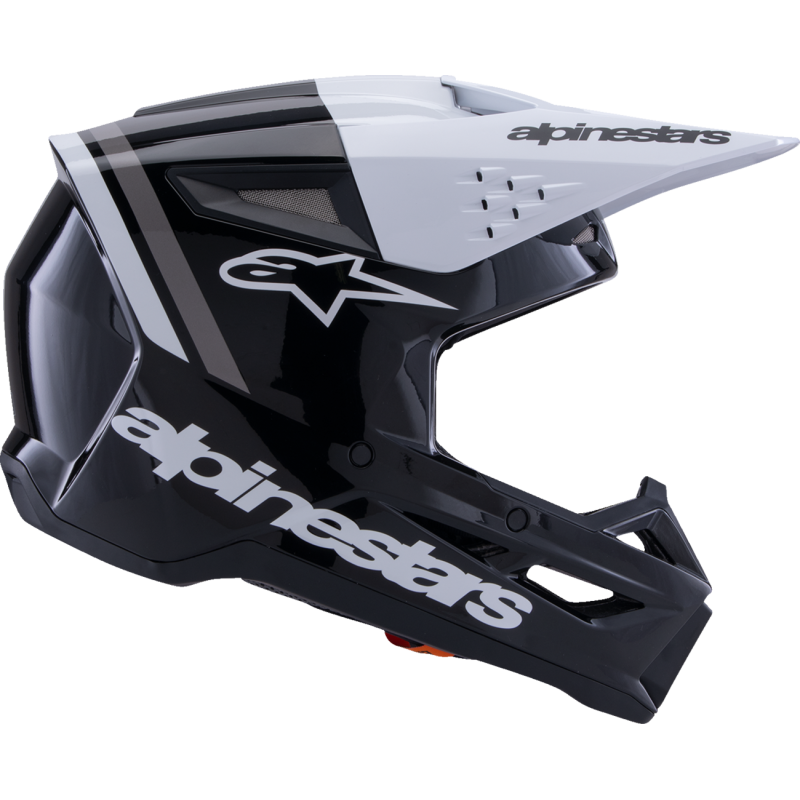 Alpinestars S-M3 Supertech Helmet - Radium - Black/White/Gray - Size 2X