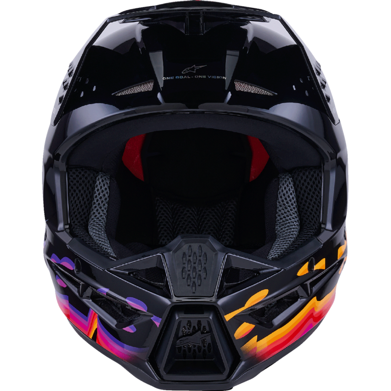 Alpinestars S-M3 Supertech Helmet - Force - Black Glossy - Size S