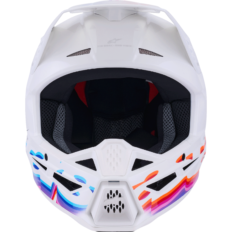 Alpinestars S-M3 Supertech Helmet - Force - White Glossy - Size S