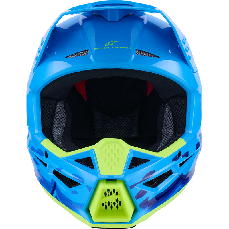 Alpinestars S-M3 Supertech Helmet - Force - Cyan - Size S