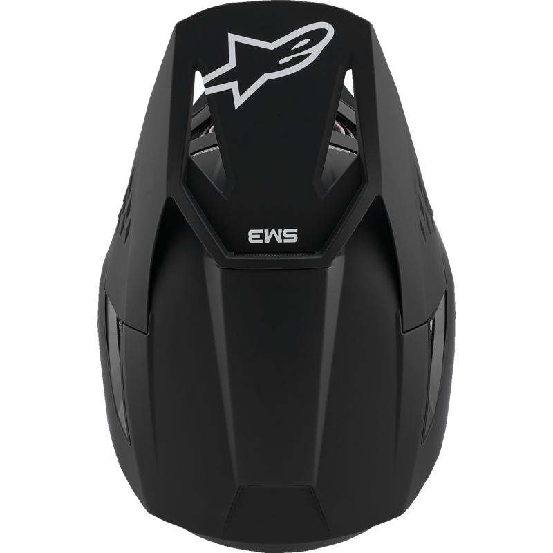 Alpinestars S-M3 Supertech Helmet - Solids - Black Matte - Size S