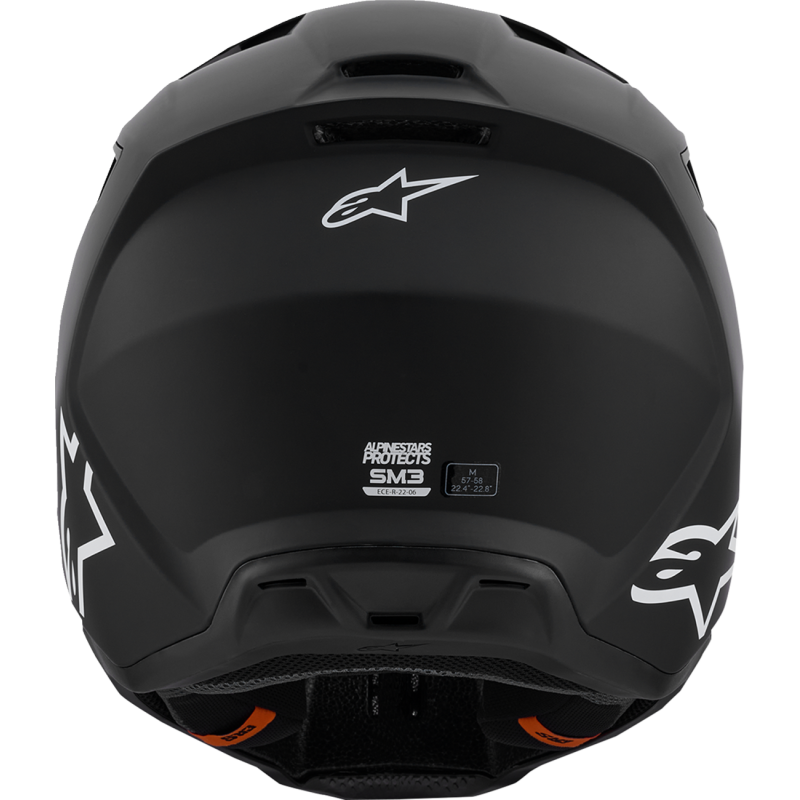 Alpinestars S-M3 Supertech Helmet - Solids - Black Matte - Size M