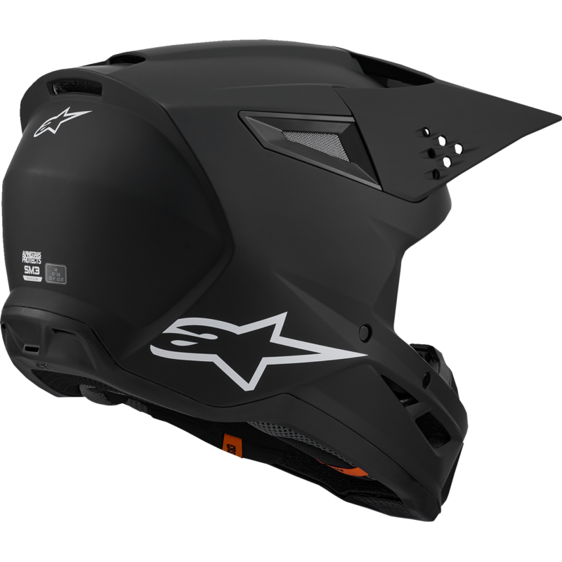 Alpinestars S-M3 Supertech Helmet - Solids - Black Matte - Size XL