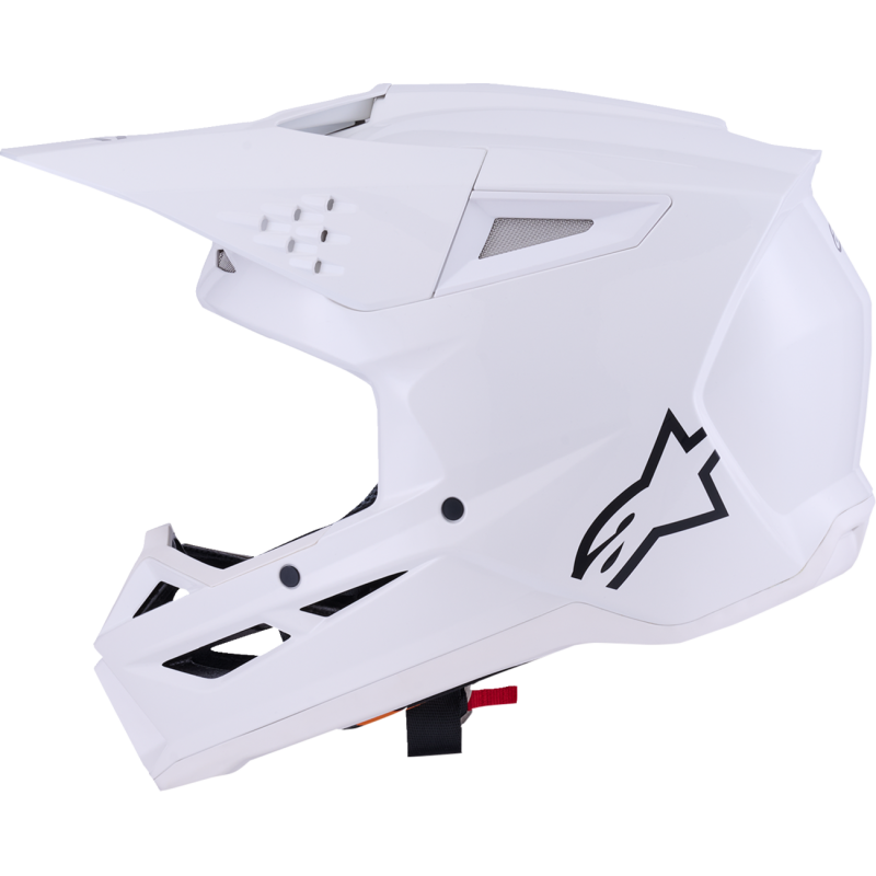 Alpinestars S-M3 Supertech Helmet - Solids - White Glossy - Size S