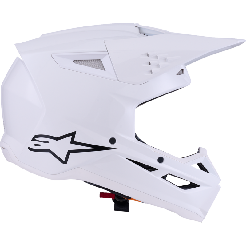 Alpinestars S-M3 Supertech Helmet - Solids - White Glossy - Size S