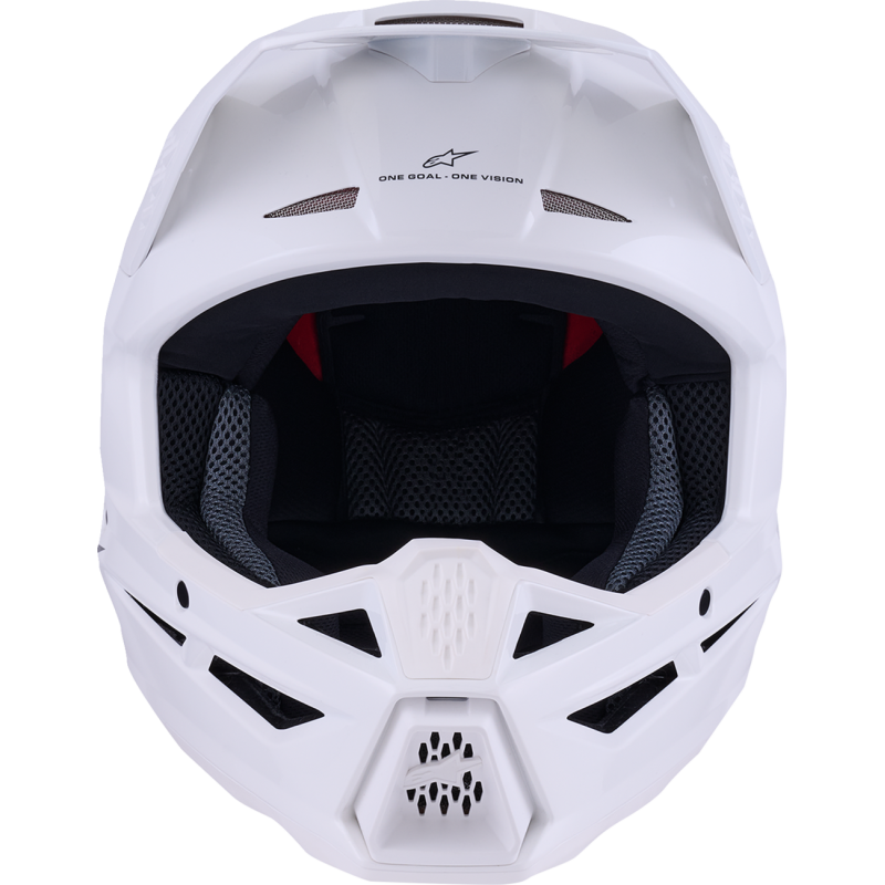Alpinestars S-M3 Supertech Helmet - Solids - White Glossy - Size L