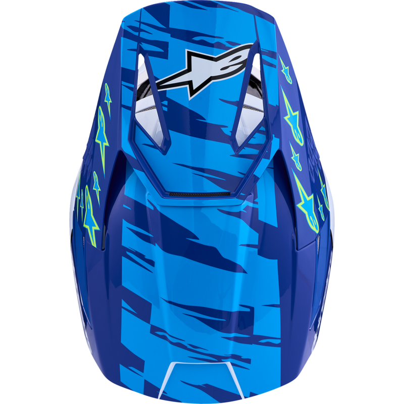 Alpinestars S-M3 Supertech Falcon Helmet - Blue/Black/Pink - Size M