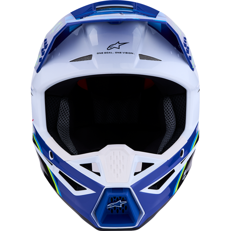 Alpinestars S-M3 Supertech Falcon Helmet - Blue/Black/Pink - Size L