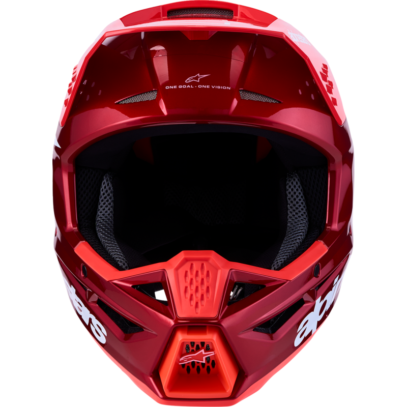 Alpinestars S-M3 Supertech Helmet - Radium - Red/White - Size S