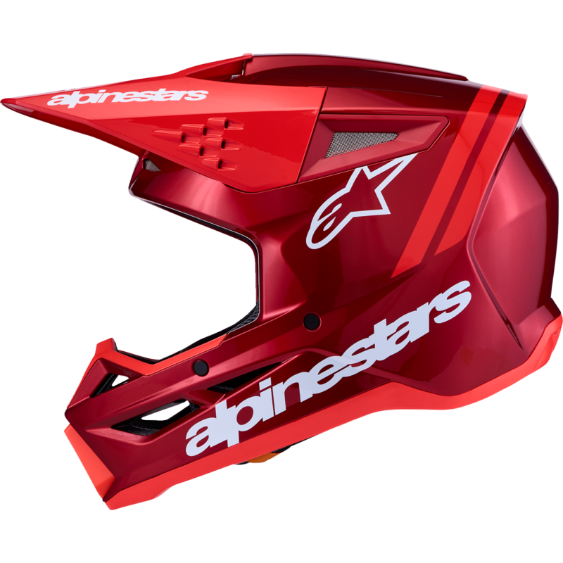 Alpinestars S-M3 Supertech Helmet - Radium - Red/White - Size S