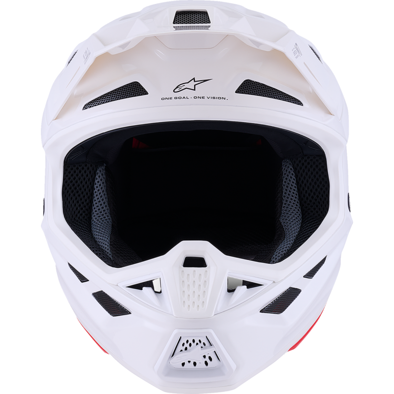 Alpinestars S-M7 Solids Helmet - White Glossy - Size M