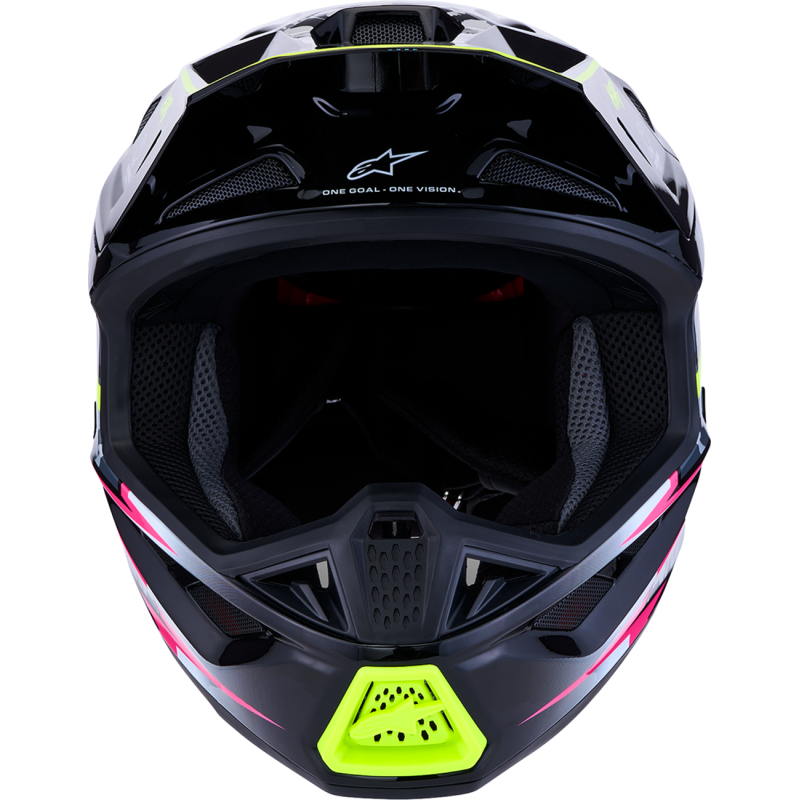 Alpinestars S-M7 Blaster Helmet - Black/Gray/Fluo Yellow - Size S