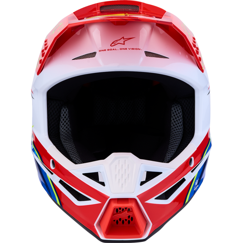 Alpinestars SM3 Youth Helmet - Falcon, Red/White/Blue, Size L