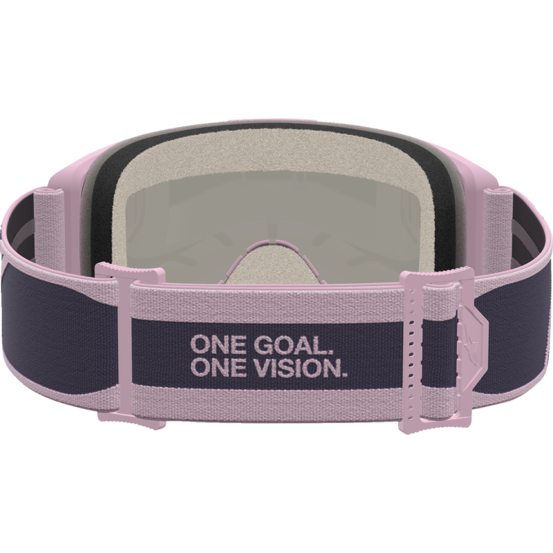 Alpinestars Vision 5 Goggles - Rora Graystone/Old Pink (Mirror Pink Lens)