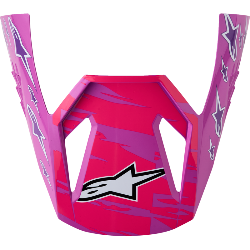 Alpinestars Youth S-M3 Falcon Visor - Purple/White/Pink
