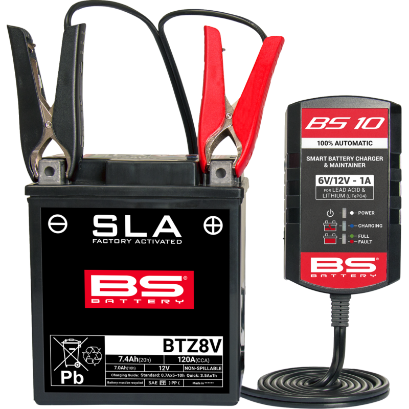 BS Battery BS 10 Smart Battery Charger/Maintainer