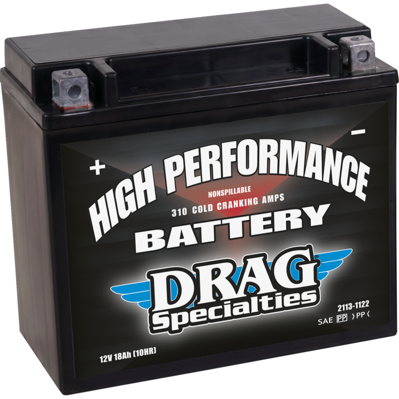 Drag Specialties SLA AGM Battery - YTX20H