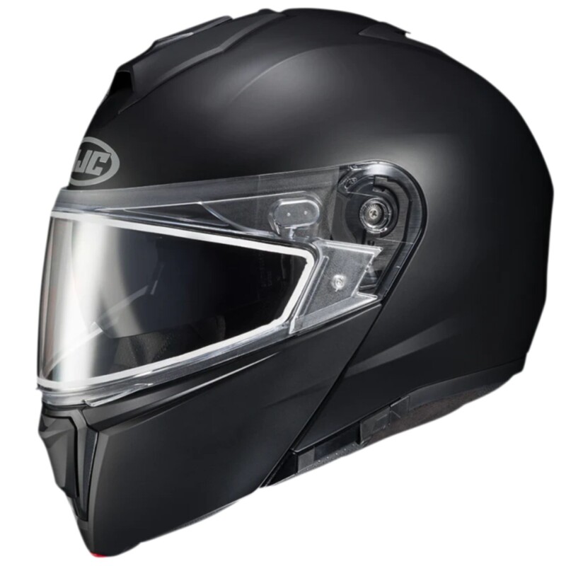 HJC C10 Helmet - Dual-Lens Shield - Semi-Flat Black - Size XL