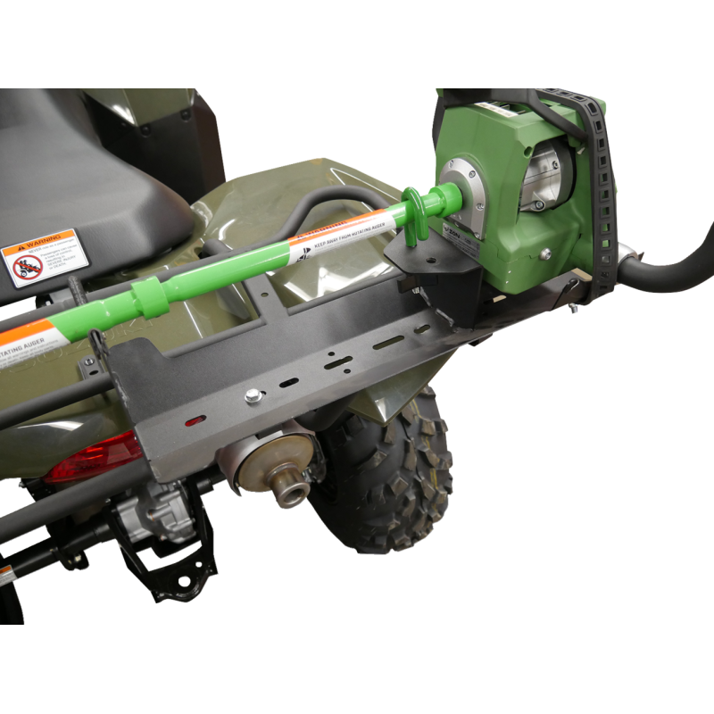 Ice Auger Carrier Mount for ATV Racks
