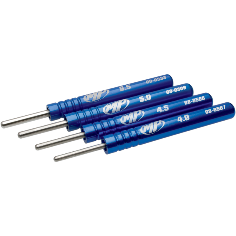 4 pc. set (4.0 mm, 4.5 mm, 5.0 mm and 5.5 mm)