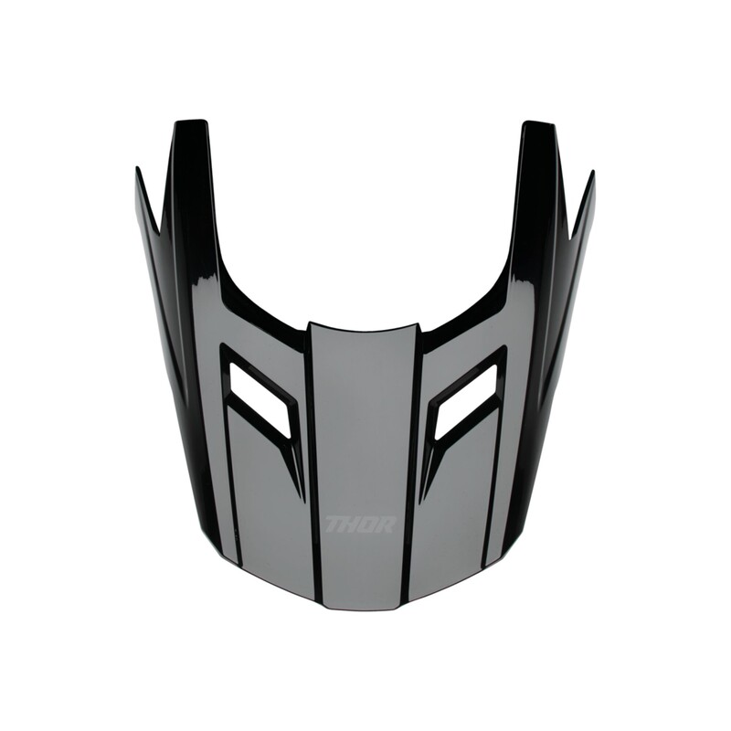 Thor Fleet Visor - Blackout, Gloss Black, Size L-4X