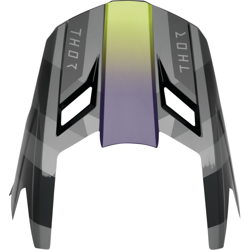Thor Fleet Visor - Camber, Black/Purple, Size L-2X