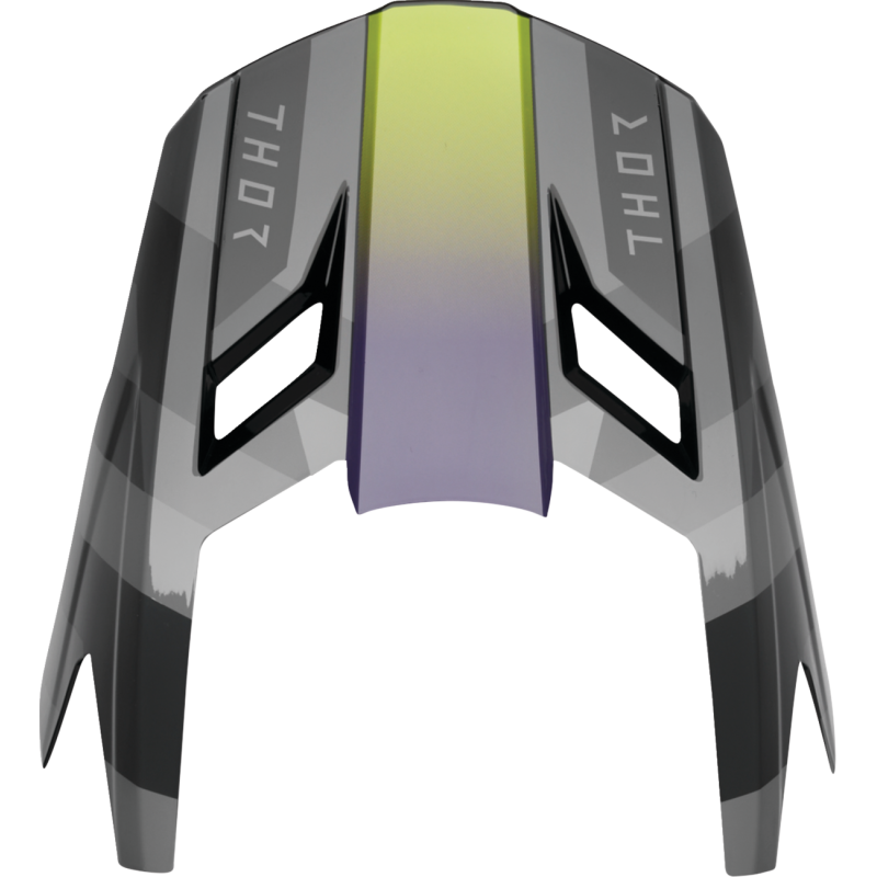 Thor Fleet Youth Visor - Camber, Black/Purple