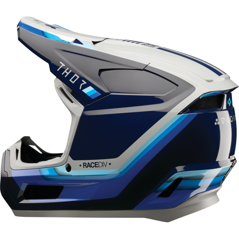 Thor Youth Fleet Helmet - Defy Blue/Gray - Size L