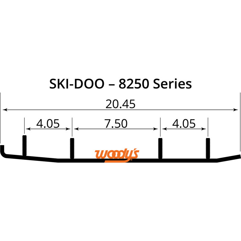 Woody's TOP-STOCK™ Flat-Top Runner (HSD-8250)