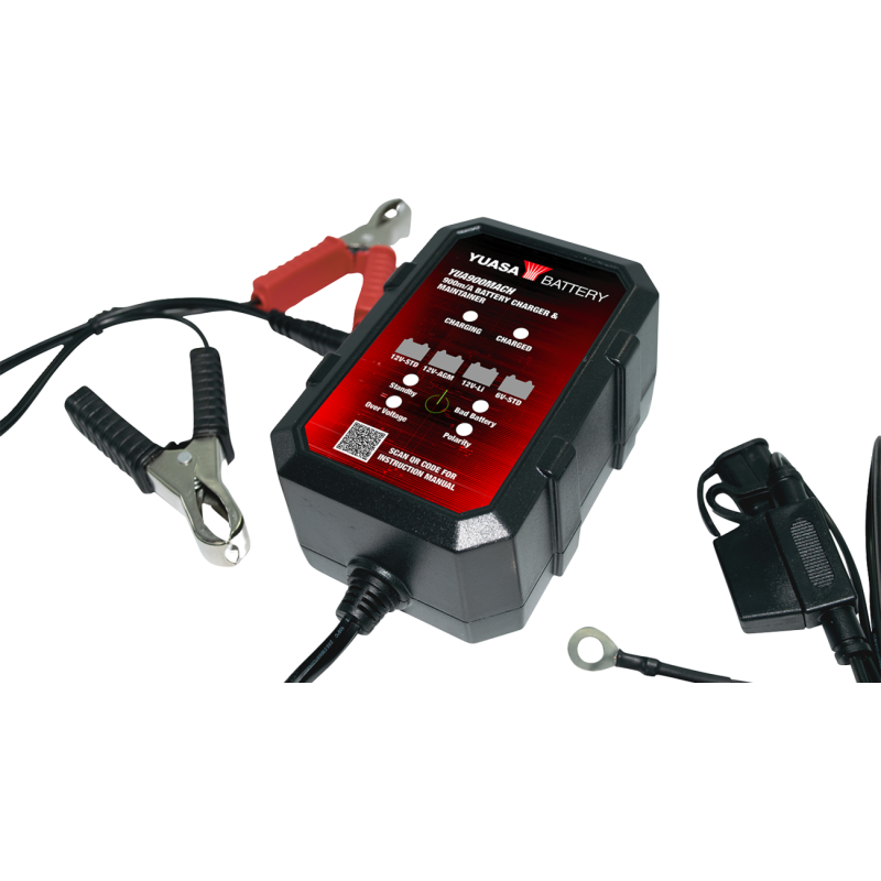 Yuasa 900mA Automatic Battery Charger/Maintainer