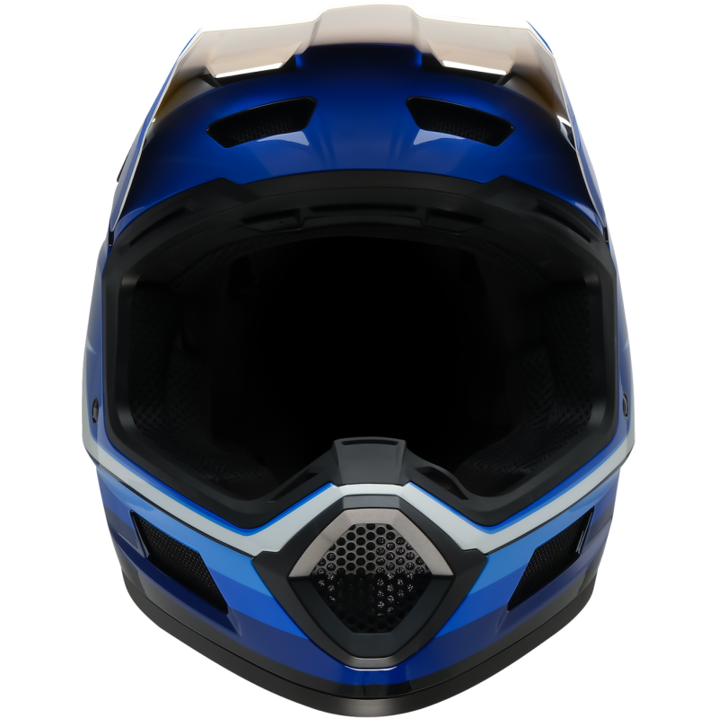 Z1R Dirt Maxx Helmet - Vortex - Blue/White - Size S